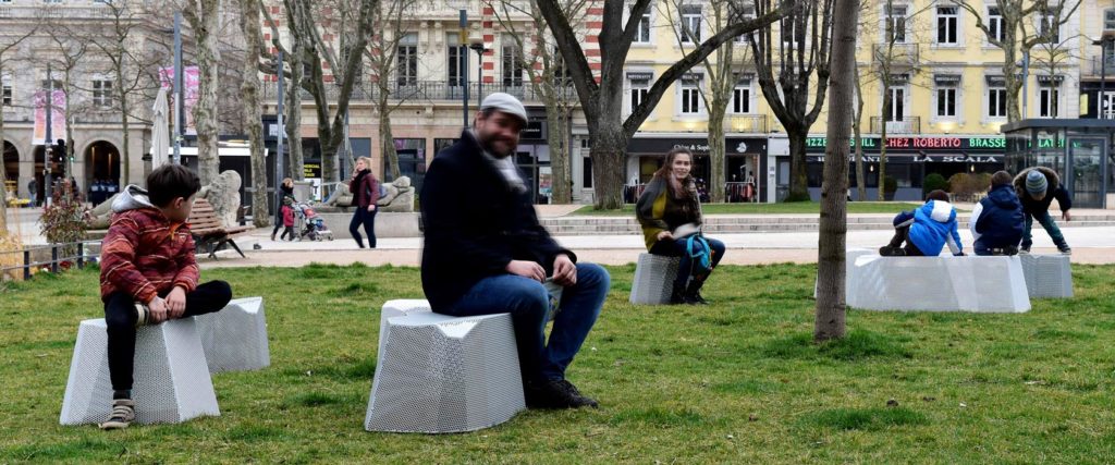 assises rocs mobilier urbain design banc public design francs magné objetspublics