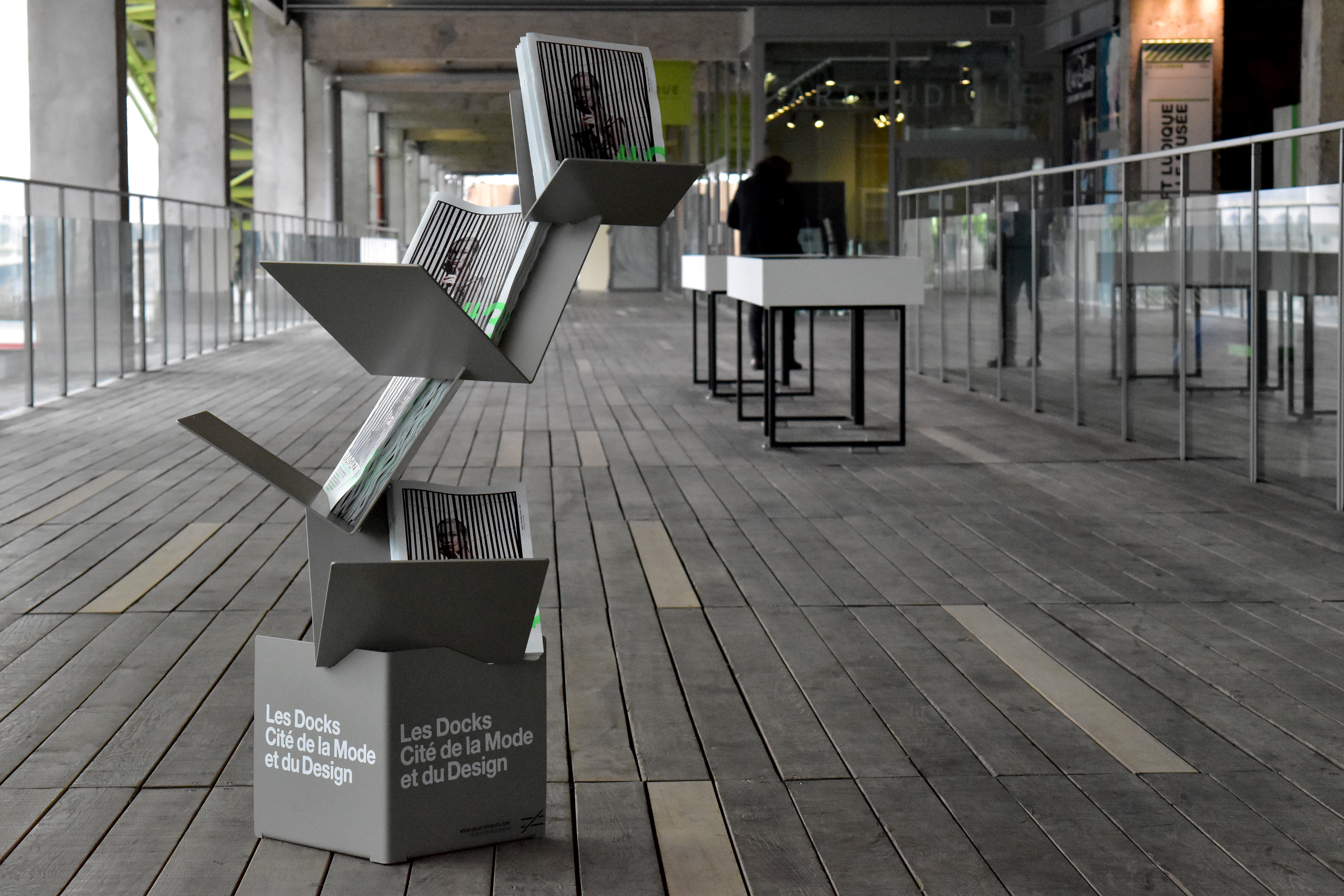 Support magazine la cité du design les dock franck magné objets publics mobilier urbain