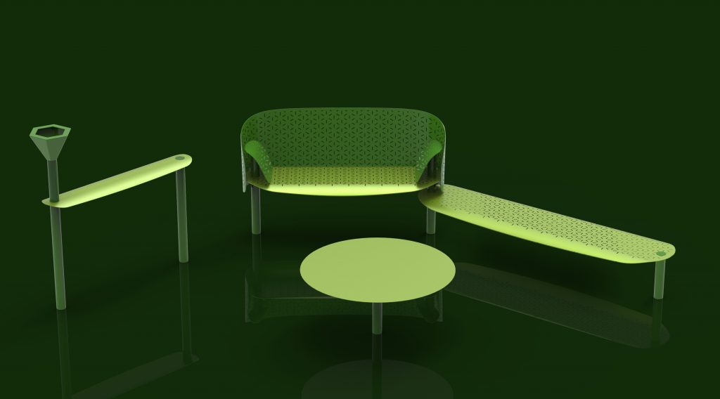 objets publics banc design franck magné