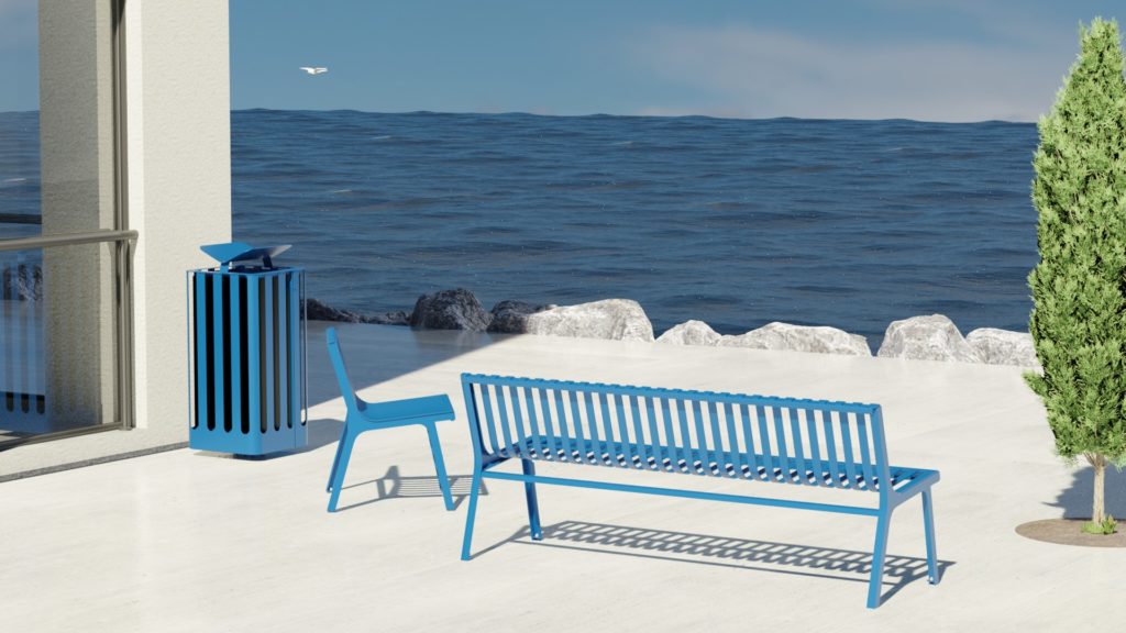 mobilier urbain design cité