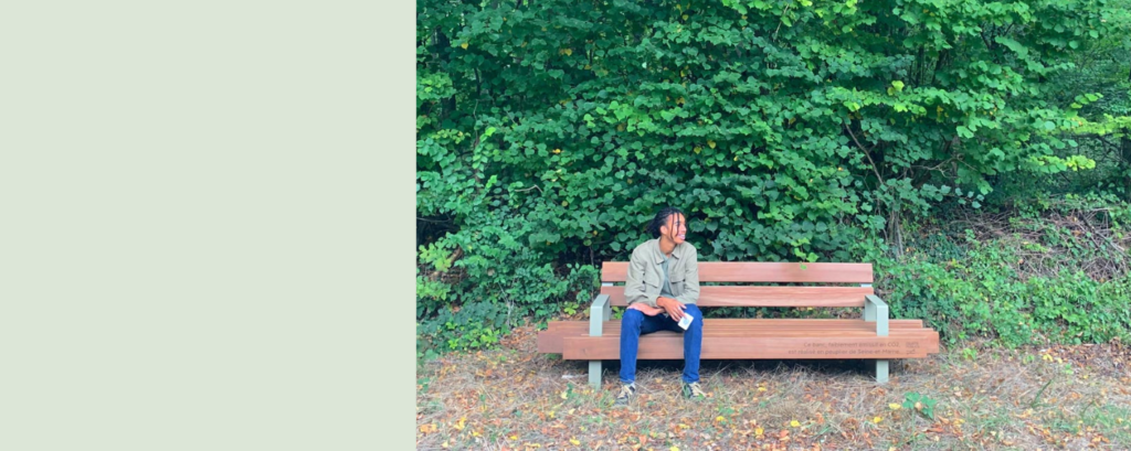 Bocage banc en bois, Objets Publics