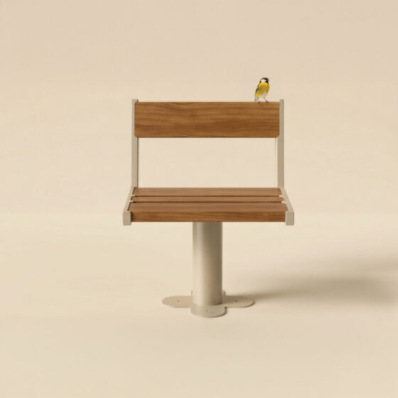 chaise publique mobilier urbain design objets publics